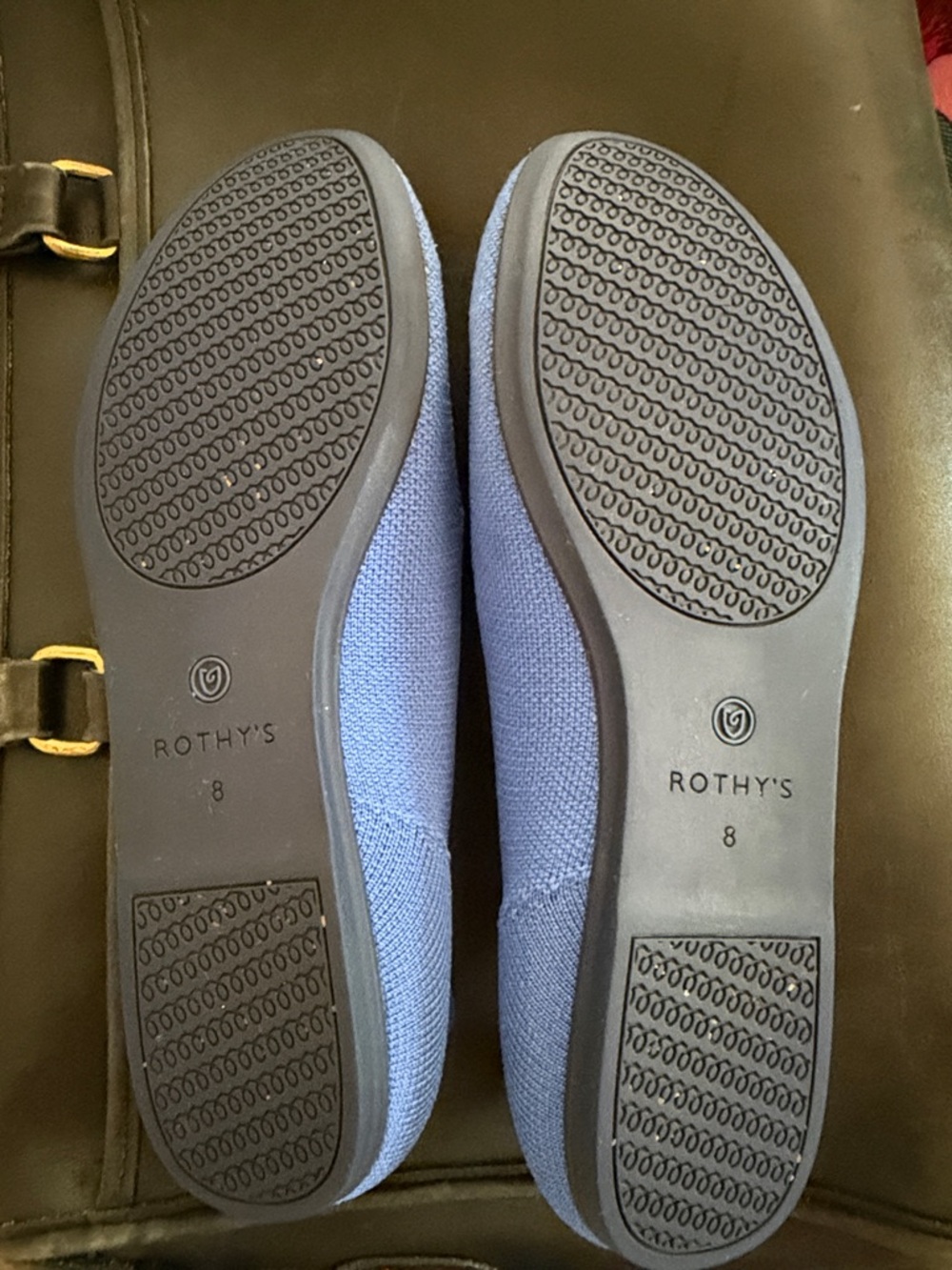 ROTHY’S 8W Slip-On Loafer Flats in Cornflower Blue - Picture 4 of 7
